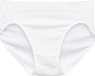 Miiyu Womens High-waist high-cut Hipster Panties Nylon