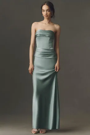Mare Mare Isabella Strapless Ruched Corset Dress