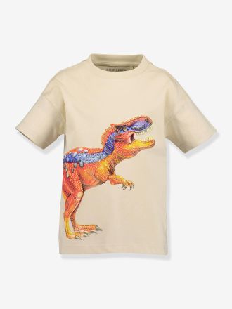 Blue Seven T-Shirt gef&auml;hrlicher Dino Jungen BLUE SEVEN wollwei&szlig;