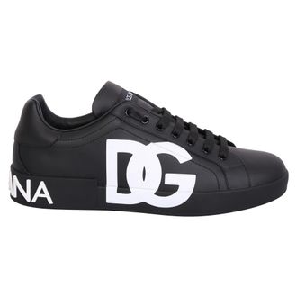 Dolce & Gabbana Heren, Schoenen, Zwart, Maat: 45 EU Leer