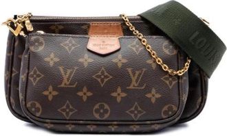 Louis Vuitton Pre-owned Multi-Pochette Accessoires - Dames - Vintage Schoudertas - Bruin - ONE Size - Vintage
