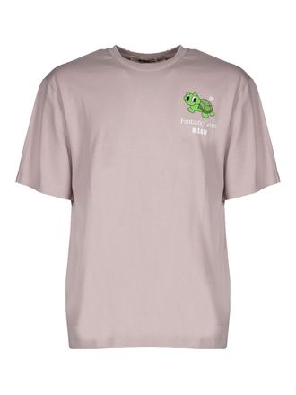 Msgm M. S.G. M. Fantastic green turtle tshirt