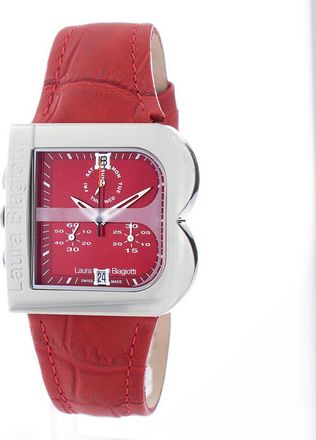 Laura Biagiotti Leather Dress Womens Watch