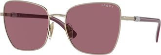 Vogue Eyewear VO4277SB 848/1A Womens Sunglasses Gold Size 56