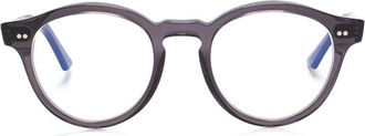 Cutler and Gross Occhiali tondi - Nero
