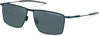 Porsche Design P8987 B388 Mens Sunglasses Blue Size 61