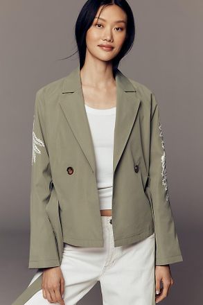 NVLT Crop Embroidered Jacket