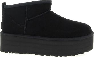 UGG Classic Ultra Mini Platform Stivali E Stivaletti Nero-Donna