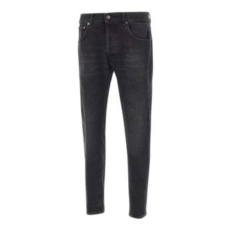 Dondup Slim Fit Jeans, male, Black, W38, Dian Jeans