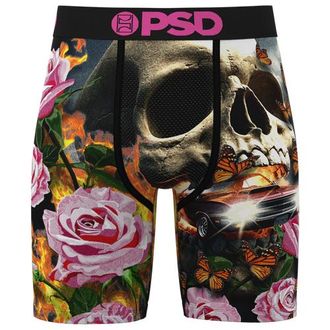 PSD Mens PSD Graphic Briefs - Black/Pink Size XL
