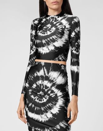 Philipp Plein Longsleeve Tie Dye