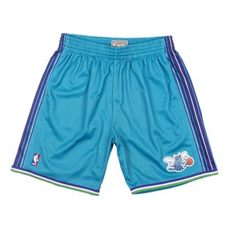Mitchell & Ness NBA Swingman Shorts Charlotte Hornets Road 1999-00 Blue SMSHGS18491-CHOTEAL99