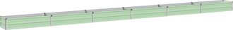 vidaXL Cama De Jard&iacute;n Elevada Verde Pastel 600 X 40 X 24 Cm Vidaxl