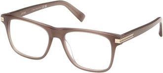 Ermenegildo Zegna Optical Frame - Heren - Brillen - Bruin - 54 MM - Accessoires