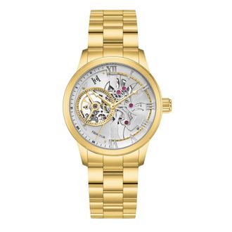 Heritor August Automatic Silver Dial Mens Watch HERHS4804
