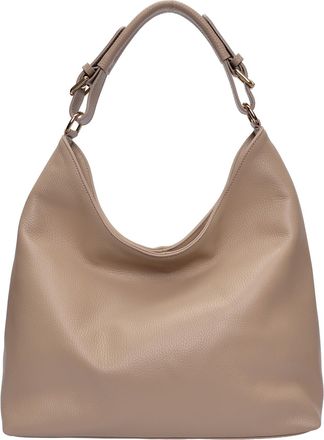 Anna Luchini Beige Rundleer Tas