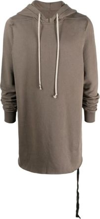 Rick Owens Pull-over hoodie - Heren - Hoodies - Grijs - S - Hoodies & sweatvesten