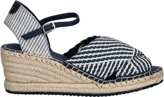 GANT Schoenen, Dames, Blauw, 40 EU, Leer, Luliza Wedge Sandaal