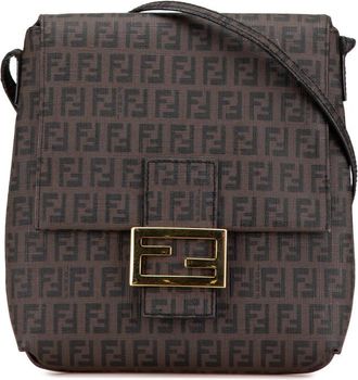Fendi Pre-owned Fendi Zucchino Spalmati Crossbody Unisex VUJURO8Q5CRRY6UW