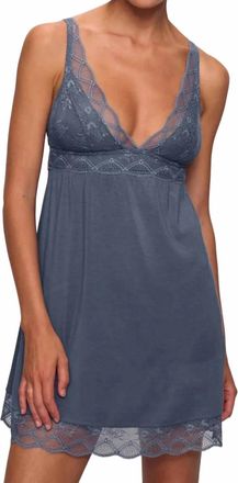 Eberjey Womens Georgina Slip Dress In Peppercorn