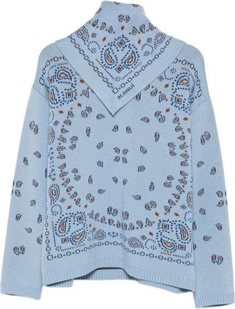 Alanui Bandana-jacquard Sweater