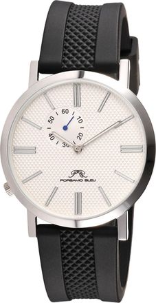 Porsamo Bleu Mens Bennett Silicone Band Watch 1461ABER