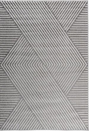 VE DESIGN Design Teppich Aron - Grau