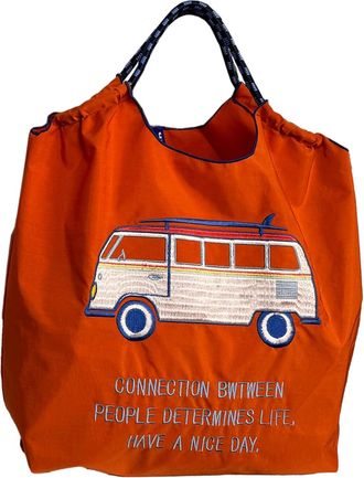 Generic Foldable Grocery Totes - Machine Washable Pocket Tote - Kitchen Groceries Bags | for School Grocery Store Supermarket Shop Indoor Outdoor Family Frien