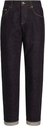 Dolce & Gabbana Jeans, Heren, Zwart, L, Denim, Denim Broek