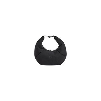 Yohji Yamamoto Pre-owned Crescent Bag - Heren - Vintage Schoudertas - Zwart - ONE Size - Polyester - Vintage