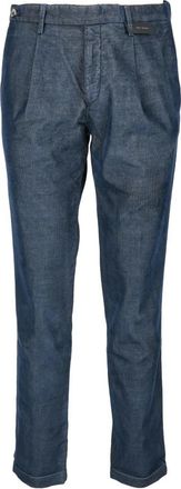 Michael Coal Slim-fit broek - Heren - Slim Fit Broeken - Blauw - W30 - Katoen - Broeken