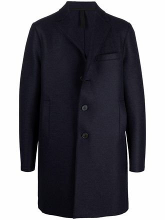 Harris Wharf London Cappotto monopetto - Blu