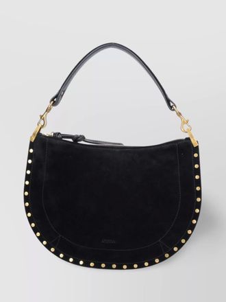Isabel Marant oskan soft zip calf leather shoulder bag