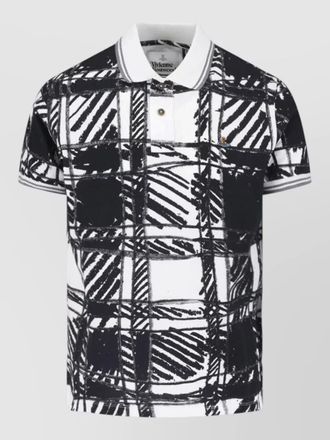 Vivienne Westwood polo shirt short sleeves ribbed cuffs
