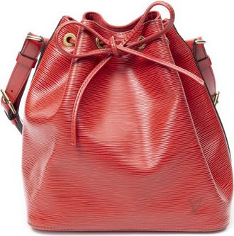 Louis Vuitton Pre-owned Womens Noe PM Shoulder Bag - Red - One Size