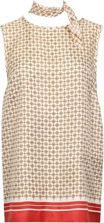 Max Mara Tops, Dames, Veelkleurig, XS, Wol, Mstscatola Top
