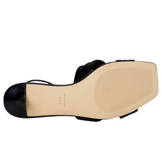 Michael Kors Alessia Kitten Sandals Black 40S5ASMS2L Womens