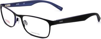 HUGO BOSS Mens 54 mm Blue Opticals