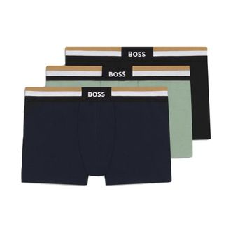 HUGO BOSS Trunk 3P Motion - Heren - Onderbroek - Veelkleurig - S - Katoen - Ondergoed