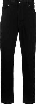 ECKHAUS LATTA mid-rise straight-leg jeans - unisex - Cotton - 34 - Black