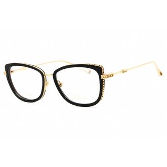 Chopard Ladies Rose Gold Tone Cat Eye Eyeglass Frames VCH256M