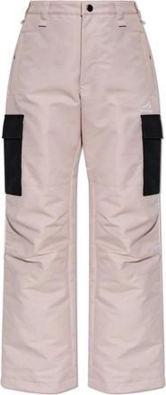 Balenciaga Ge&iuml;soleerde Cargo Skibroek - Dames - Sport - Roze - Maat: XS Leer