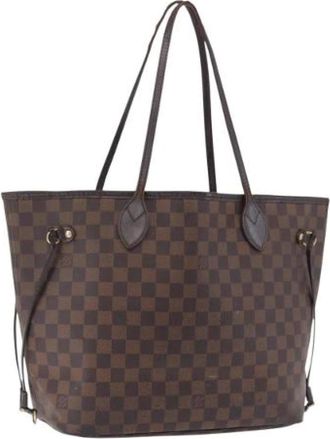 Louis Vuitton Borsa Tote Pre-owned Damier Ebene - - Pre-owned - Donna - Marrone - ONE SIZE