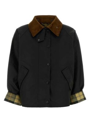 Barbour Black Shirt Collar Jacket