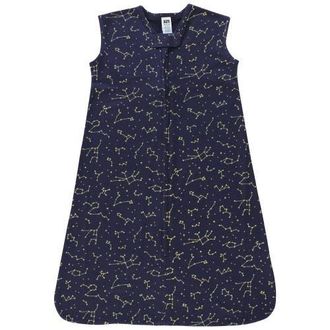 Hudson Baby Cotton Sleeveless Wearable Sleep Sack, Sack, Blanket in Navy Constellation at Nordstrom