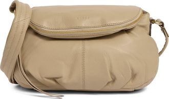 Aim&eacute;e Weekend Theory Leather Crossbody Bag in Pottery Taupe at Nordstrom Rack