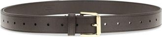 Givenchy Womens Brown Calf Leather Bos Taurus Regular Belt