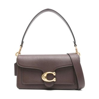 Coach Shoulder Bags, female, Brown, Size: ONE SIZE Elegant Brown Leather Shoulder Bag
