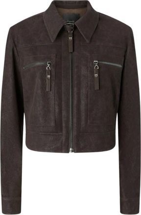 Pinko Arzignano Jacket - Jackets - Mujer - Marr&oacute;n - S