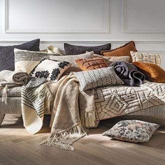 AM.PM Kussenhoes in linnen en katoen Kamsy